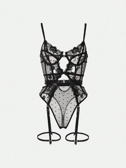 Lingerie de mariée brodée