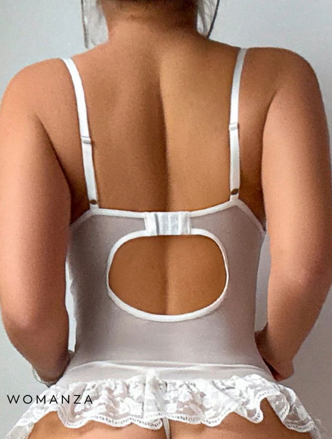 Ensemble bustier 4 pièces