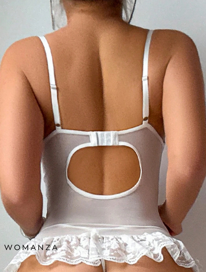 Ensemble bustier 4 pièces